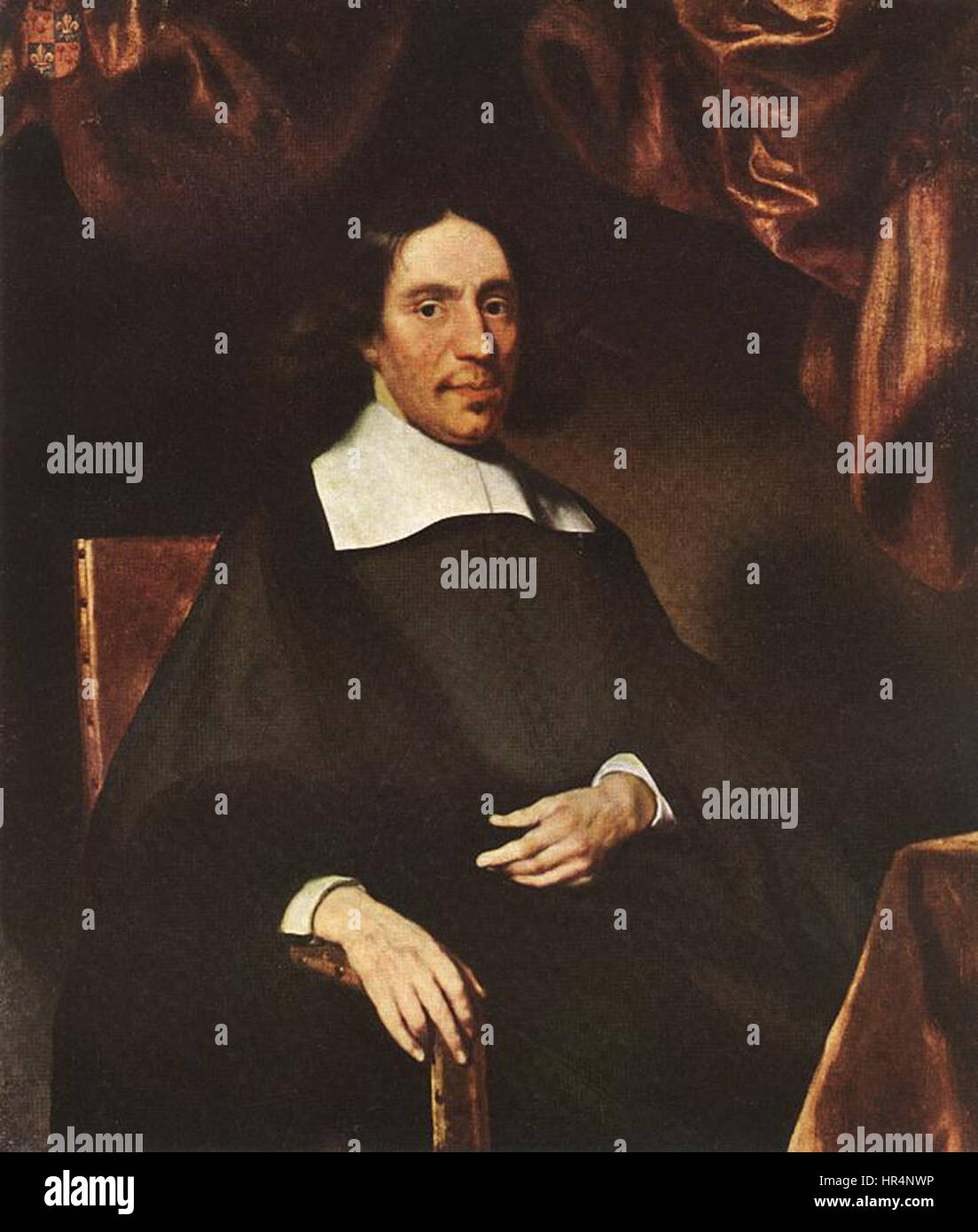 Nicolaes MAES - Portrait de Justus Criex - WGA13815 Banque D'Images