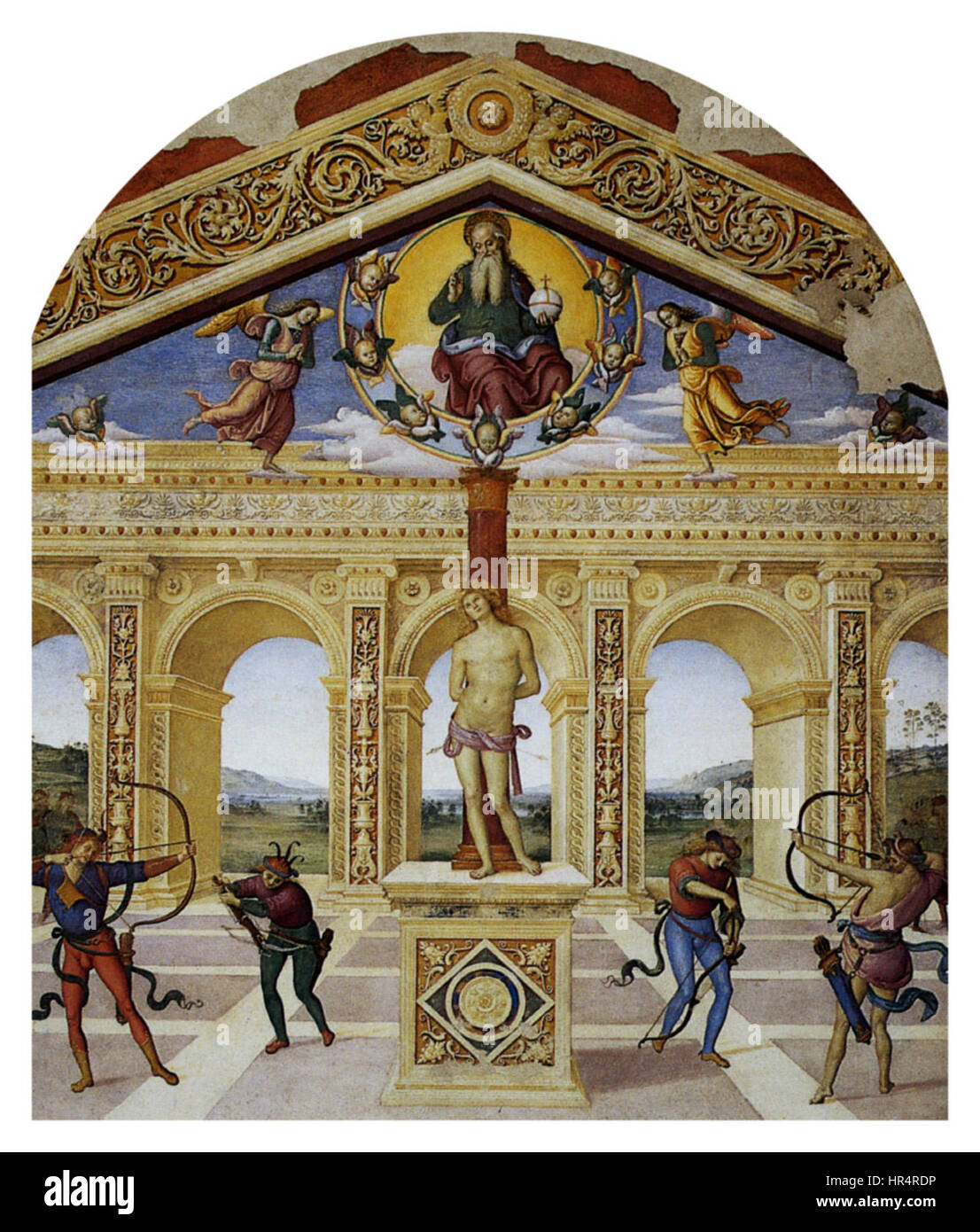 Pietro Perugino cat71 Banque D'Images