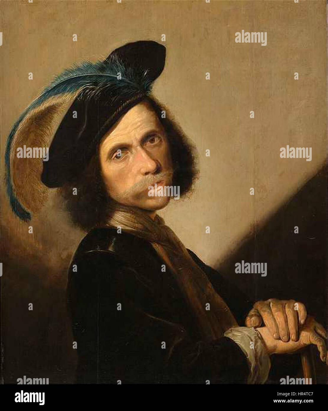 *Portrait of a Gentleman* de Pieter de Grebber, créé au XVIIe siècle, est un portrait formel mettant en valeur l’élégance raffinée du gardien. La peinture reflète la maîtrise néerlandaise du portrait pendant l'âge d'or, mettant l'accent sur le statut social du sitter à travers un costume détaillé et une pose. Banque D'Images *Portrait of a Gentleman* de Pieter de Grebber, créé au XVIIe siècle, est un portrait formel mettant en valeur l’élégance raffinée du gardien. La peinture reflète la maîtrise néerlandaise du portrait pendant l'âge d'or, mettant l'accent sur le statut social du sitter à travers un costume détaillé et une pose. Banque D'Images