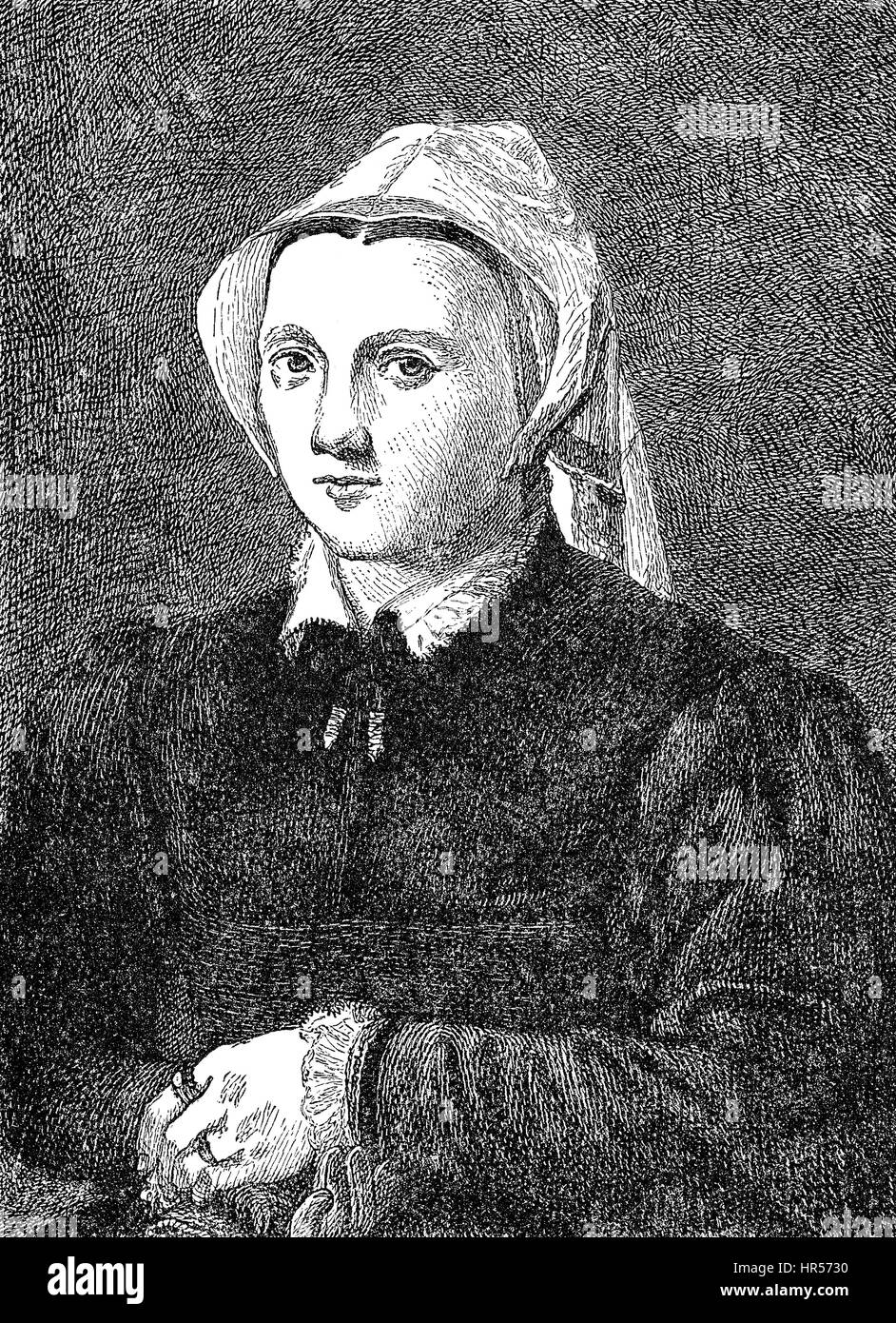 Katharina von Bora ou mourir Lutherin, 1499-1552, l'épouse de Martin Luther Banque D'Images