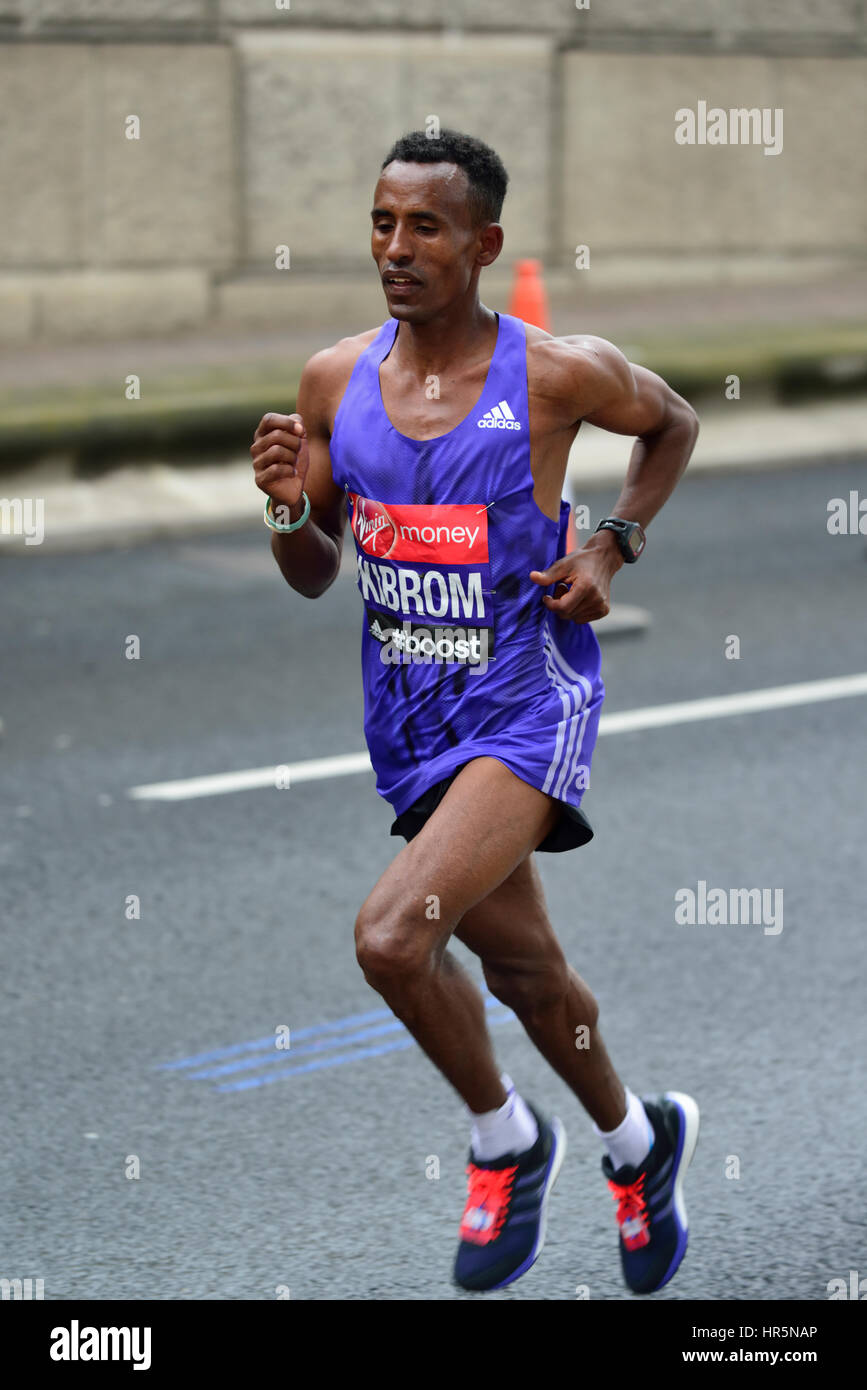 Virgin Money 2015 Marathon de Londres, Londres, Royaume-Uni Banque D'Images