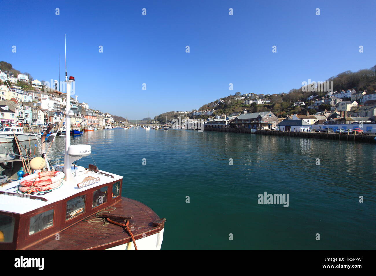 Looe, à Cornwall, en Angleterre. Banque D'Images