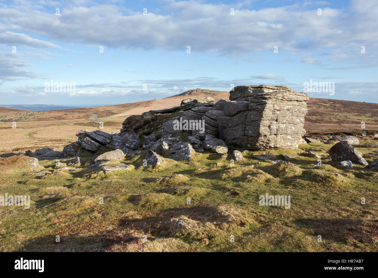 Haut Tor Dartmoor National Park Devon Uk Banque D'Images Haut Tor Dartmoor National Park Devon Uk Banque D'Images