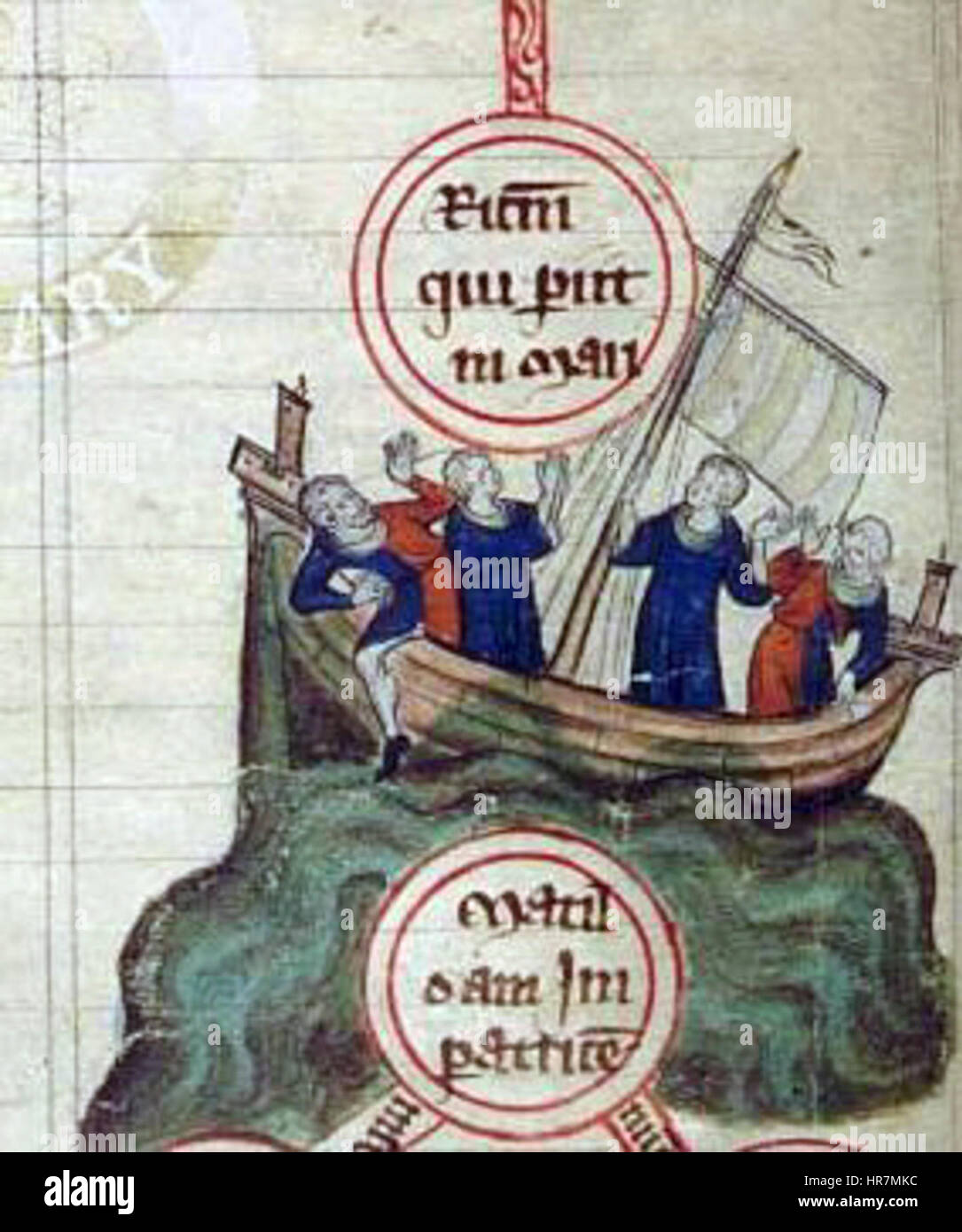 WhiteShipSinking Banque D'Images