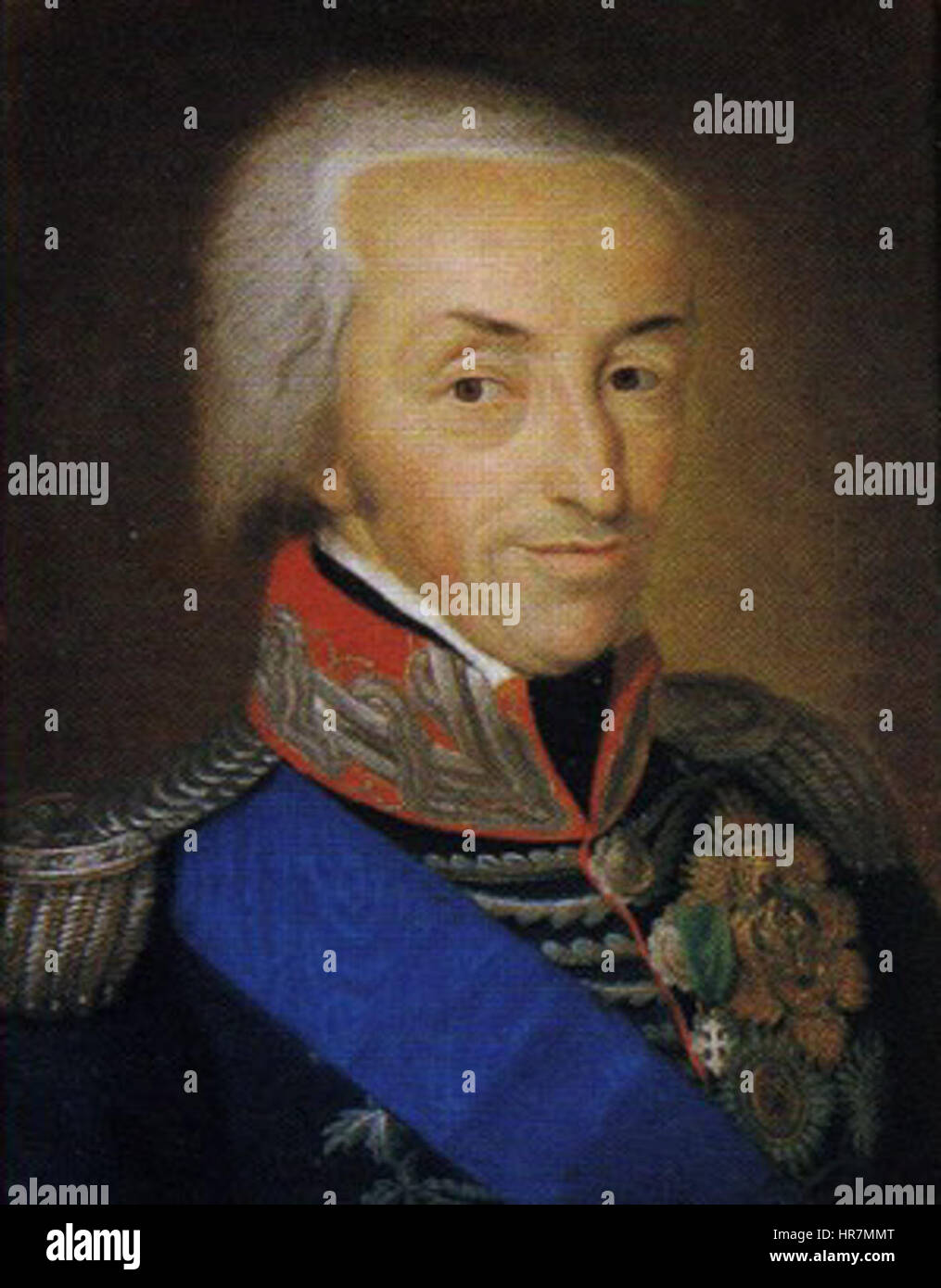 Victor-emmanuel I de Sardaigne Banque D'Images