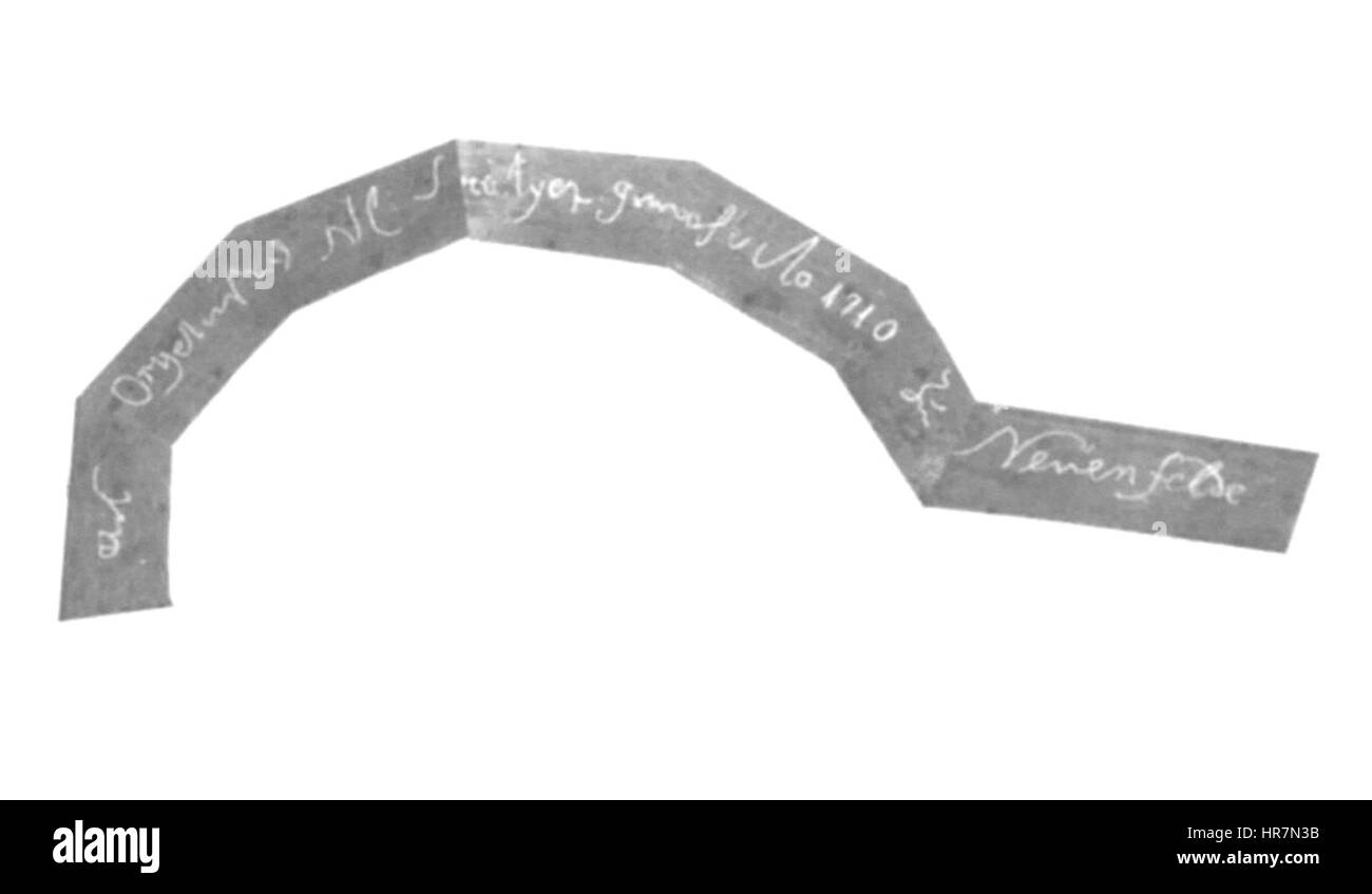 Chalk Schnitger Weener Banque D'Images