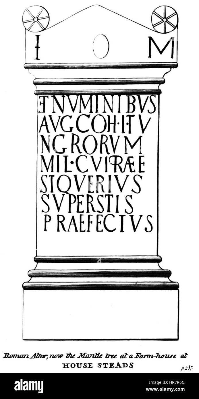 L'histoire de la Muraille Romaine - Planche 7 Banque D'Images