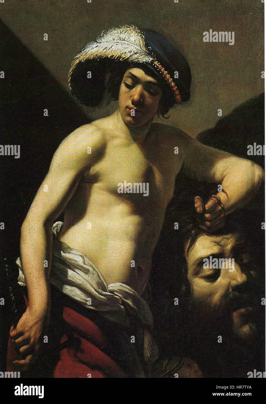 -Goliath-Bordeaux Vouet-David Banque D'Images