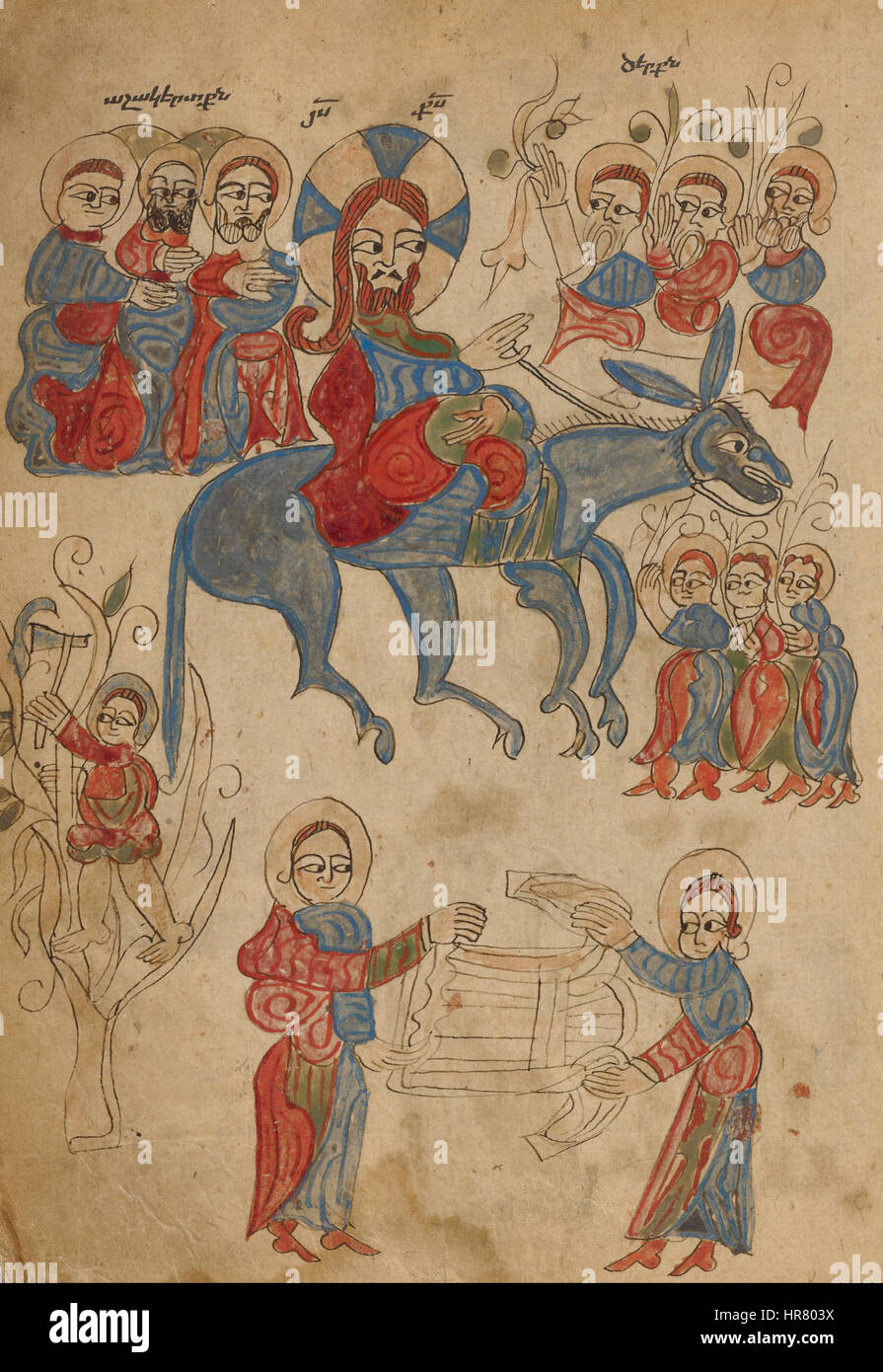 L'entrée à Jérusalem - Google Art Project Banque D'Images