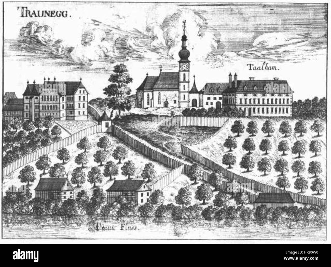 Traunegg est un château historique situé dans la région de Salzkammergut en Autriche. Le château a une longue histoire, datant du moyen âge, et est connu pour sa position stratégique et sa conception architecturale. Au fil des siècles, il a servi diverses fins militaires et administratives. Banque D'Images Traunegg est un château historique situé dans la région de Salzkammergut en Autriche. Le château a une longue histoire, datant du moyen âge, et est connu pour sa position stratégique et sa conception architecturale. Au fil des siècles, il a servi diverses fins militaires et administratives. Banque D'Images