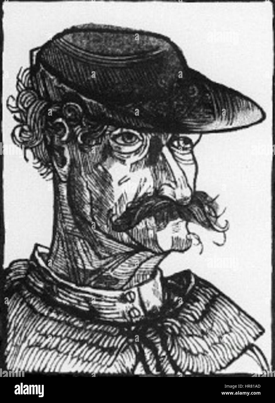 Vlad Tepes, également connu sous le nom de Vlad l'Impaleur, est représenté sur cette image de 1493. Vlad est historiquement connu pour son règne brutal en Valachie et pour avoir inspiré la légende de Dracula. Son héritage est entrelacé à la fois avec le fait historique et le mythe. Banque D'Images