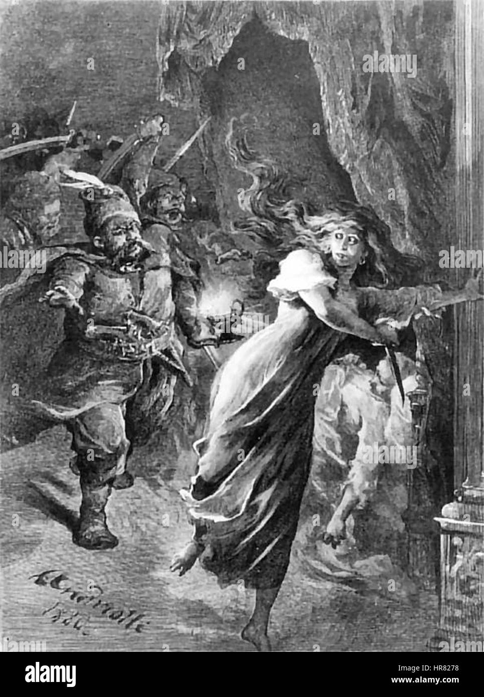 Zamek Kaniowski Banque D'Images