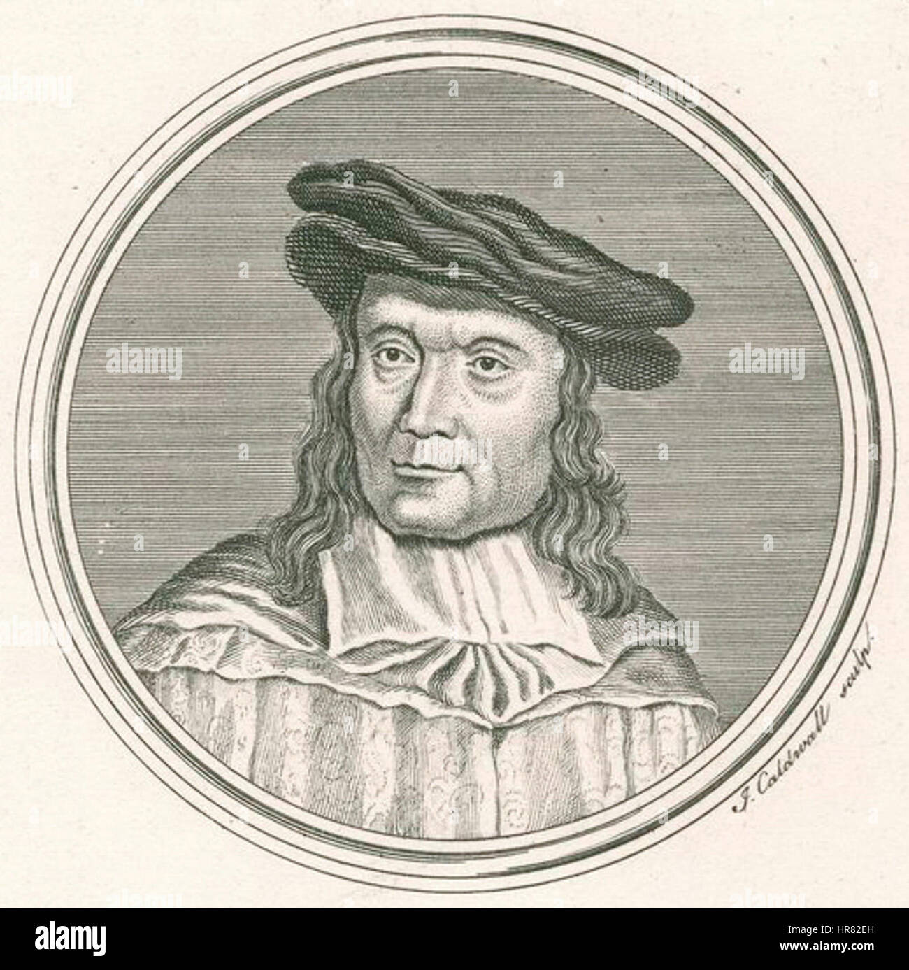 William James Caldwall par enfant Banque D'Images