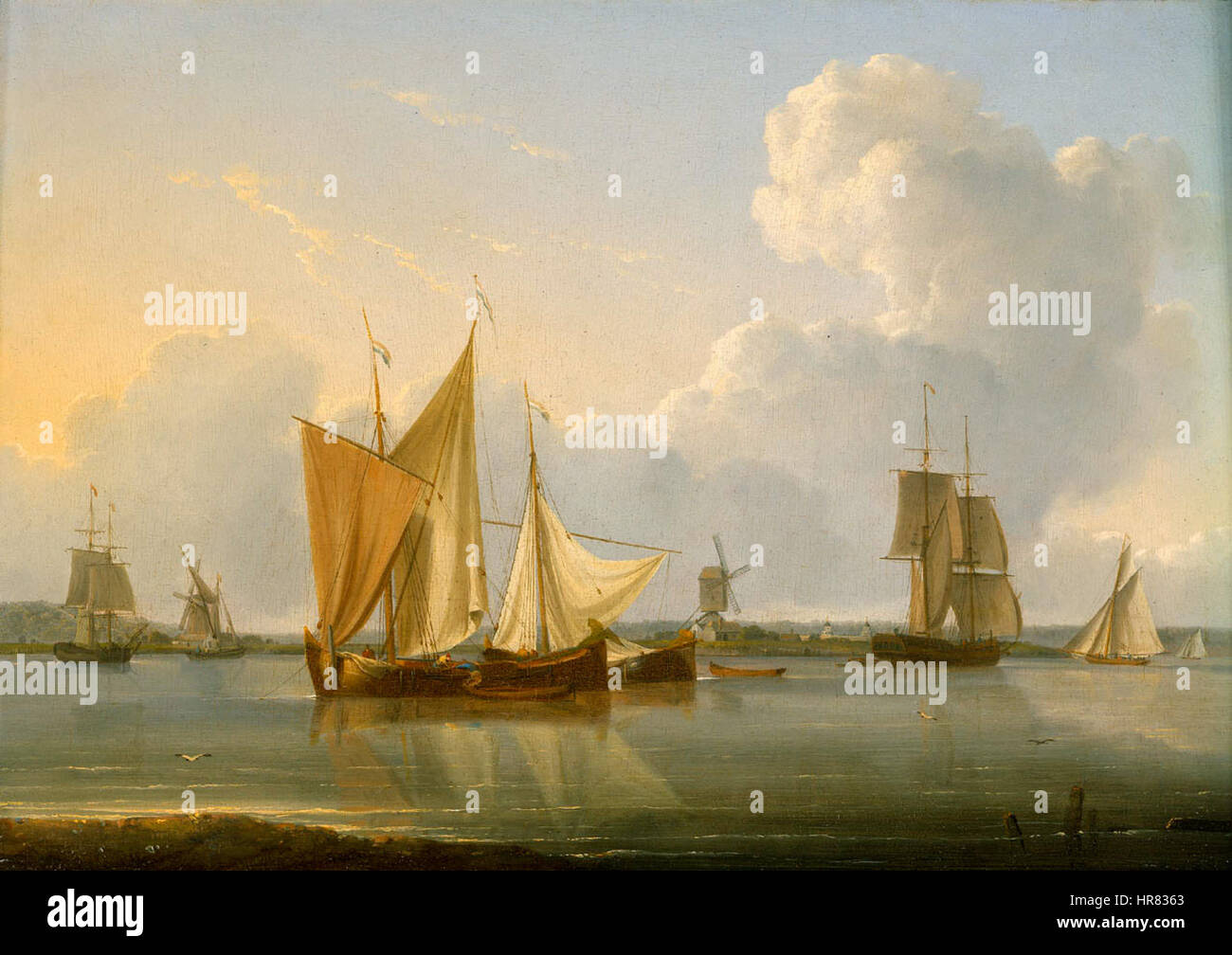 William Anderson - Limehouse Reach, Londres Banque D'Images