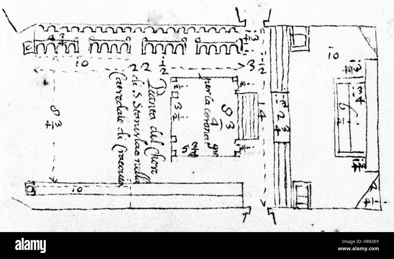 Trevano Choeur de la cathédrale du Wawel 1 Banque D'Images