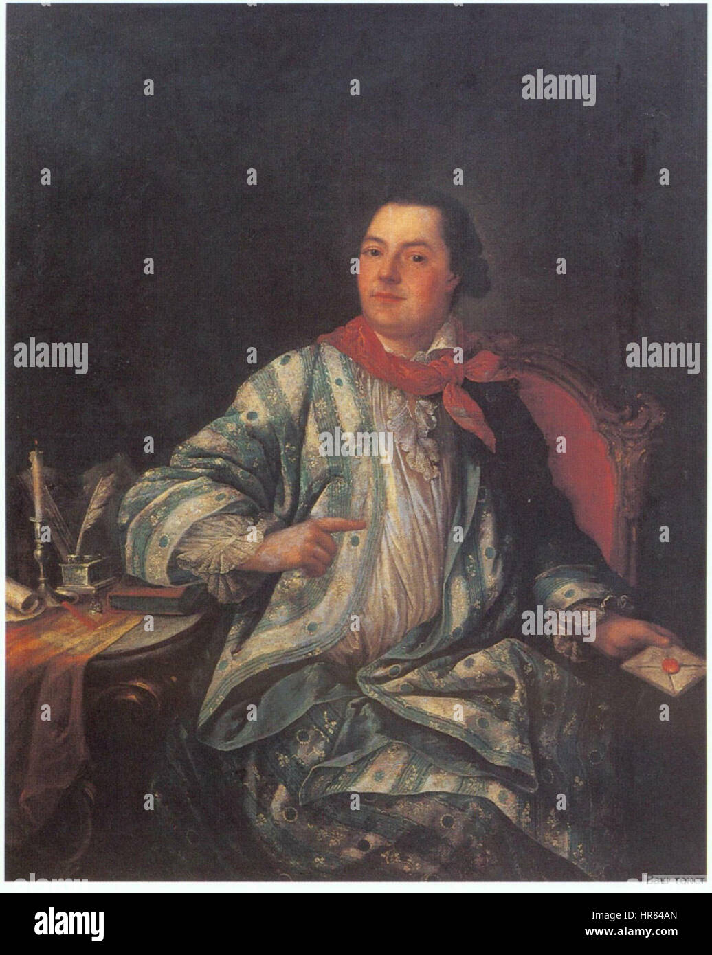 Delà, Stepan Vassilievitch 1734-1793 Banque D'Images