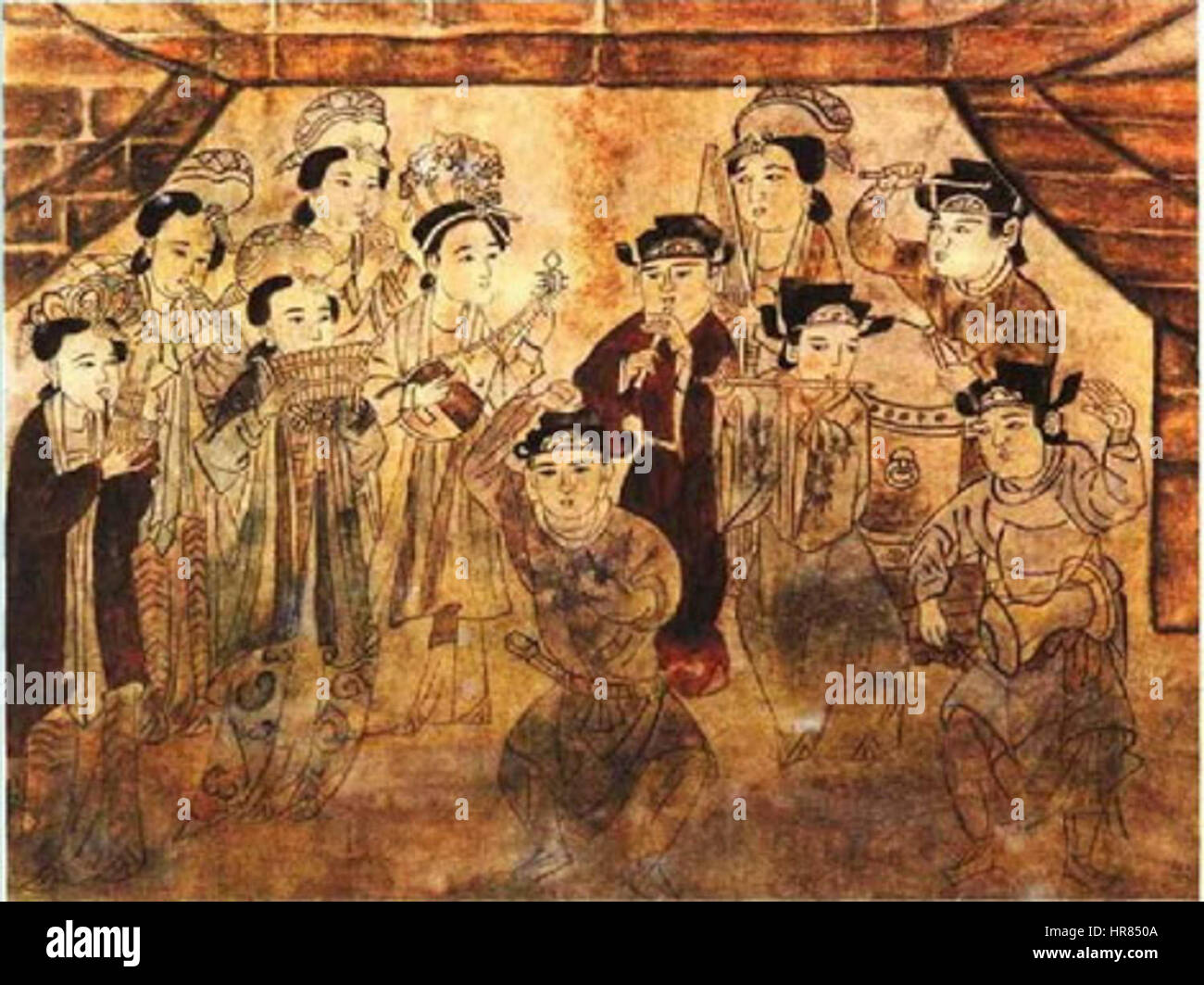 Tombes de dynastie Song à baisha9e0ba1FA7acc7682c251 Banque D'Images