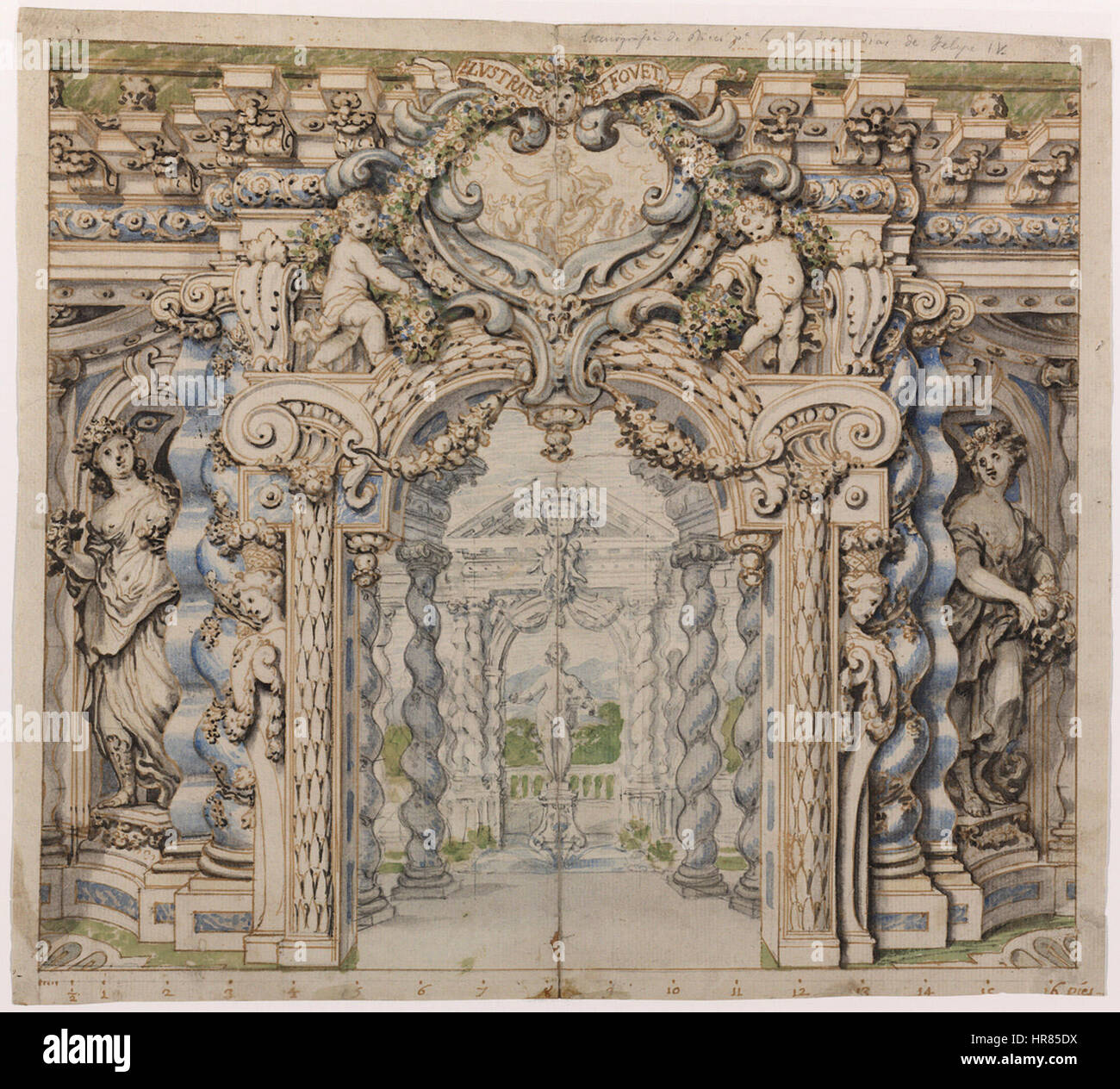 Design théâtral BNM10628 Banque D'Images