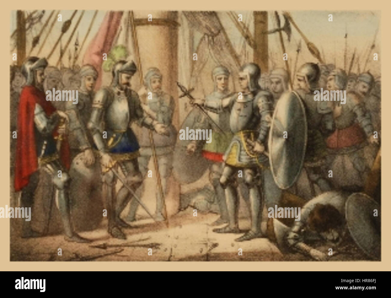 C. Corso - Bataille de Ponza Banque D'Images