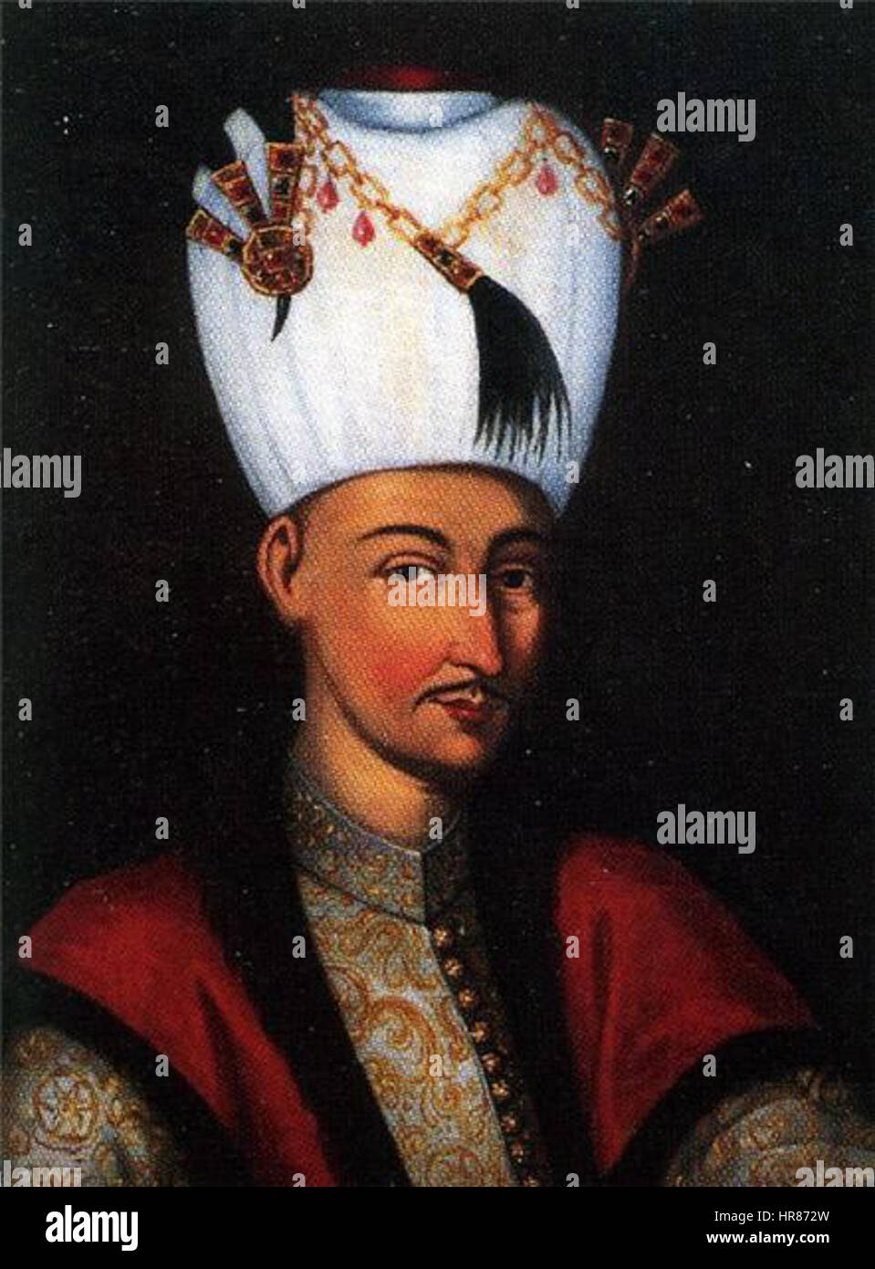 Le Sultan Mehmed IV Banque D'Images