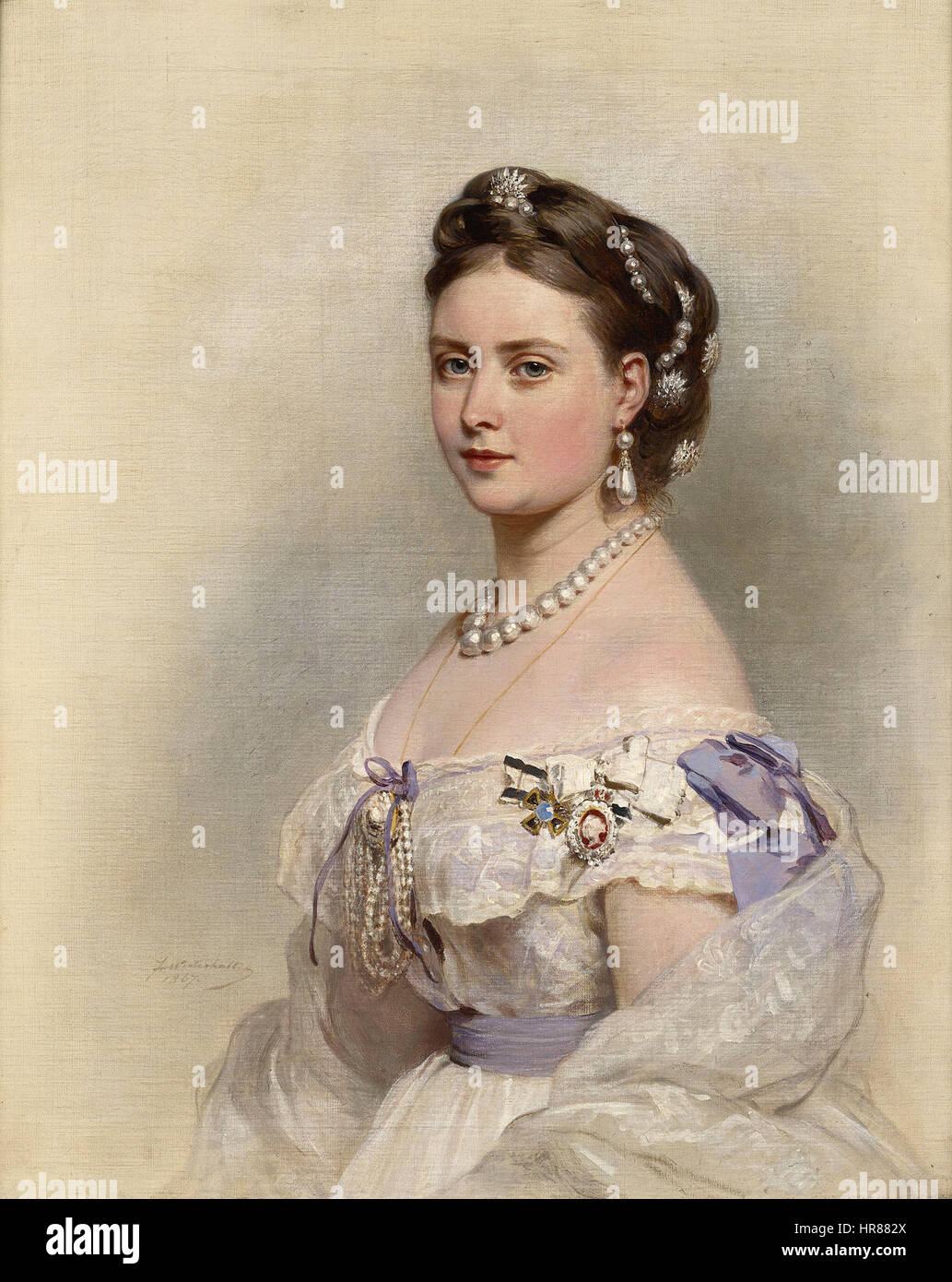 Victoria, Princesse royale Banque D'Images