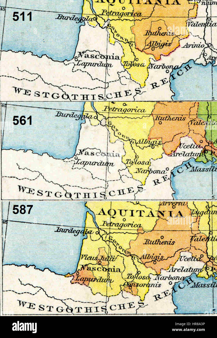 511-587 Droysens Vasconia Banque D'Images