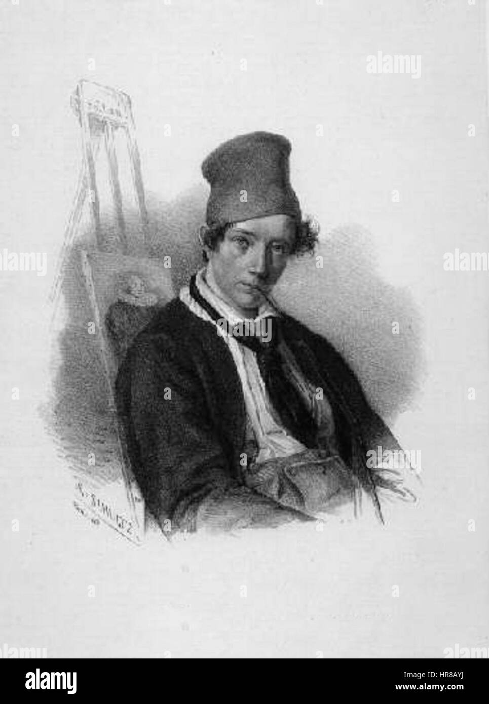 Soltau von C. Schultz, 1843 Banque D'Images