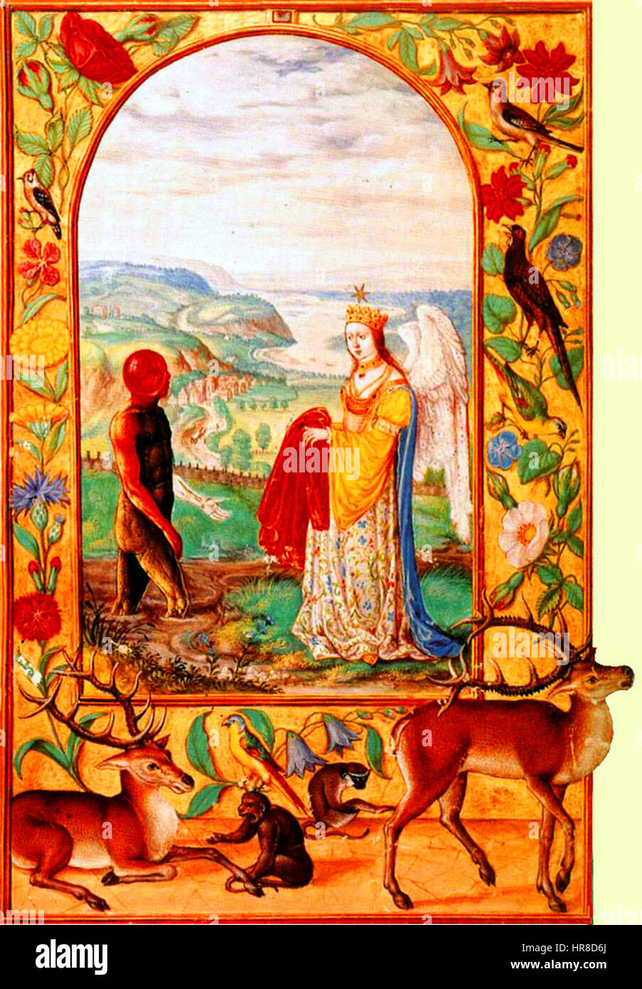 Splendor Solis 08 résurrection hors de swamp Banque D'Images