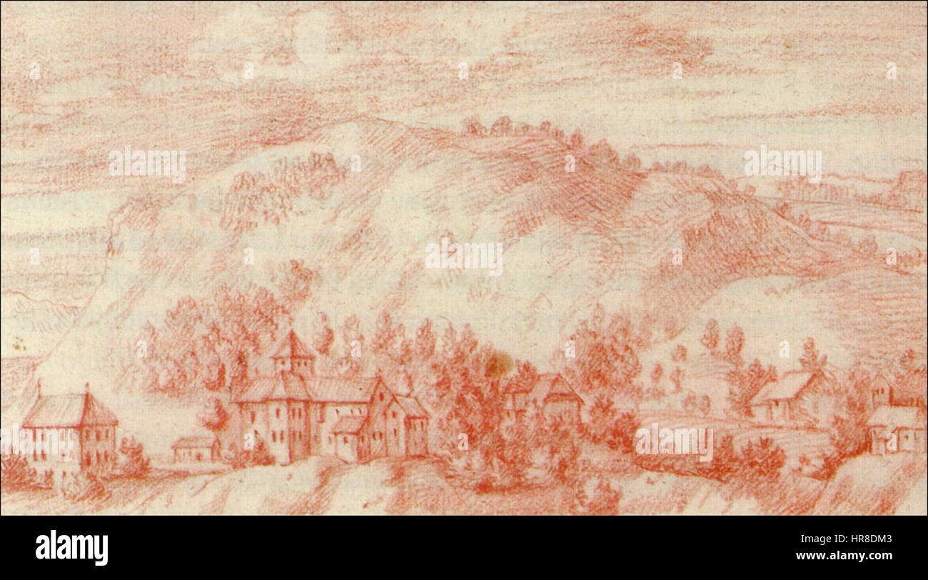 Château - Valvasor Trilek Banque D'Images