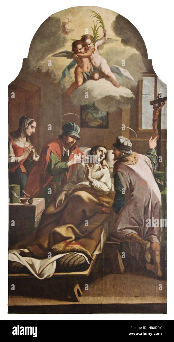 Valentin Metzinger - Sv. Kozma à sv. Damijan Banque D'Images