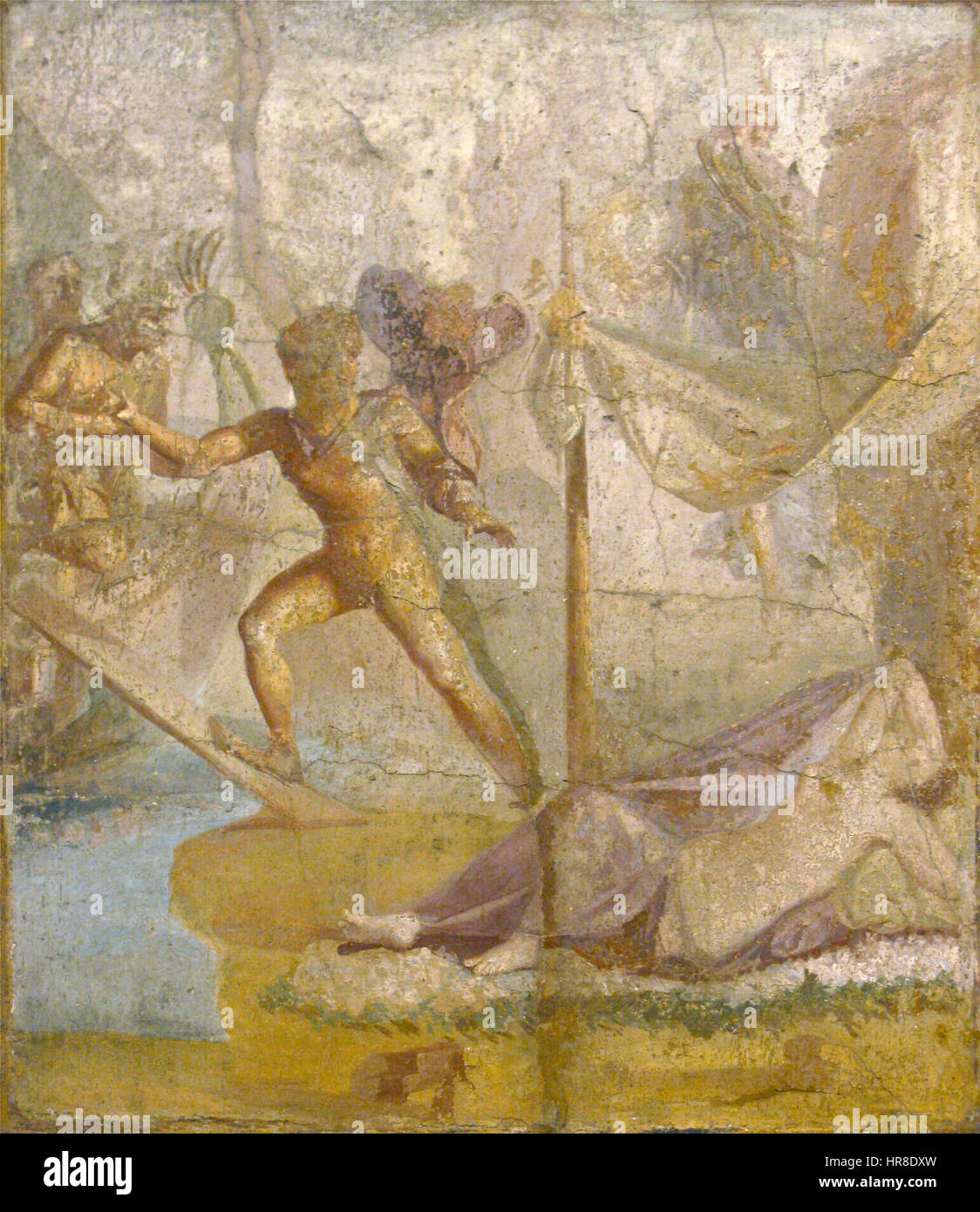 Arianna e Teseo, Pompei Banque D'Images