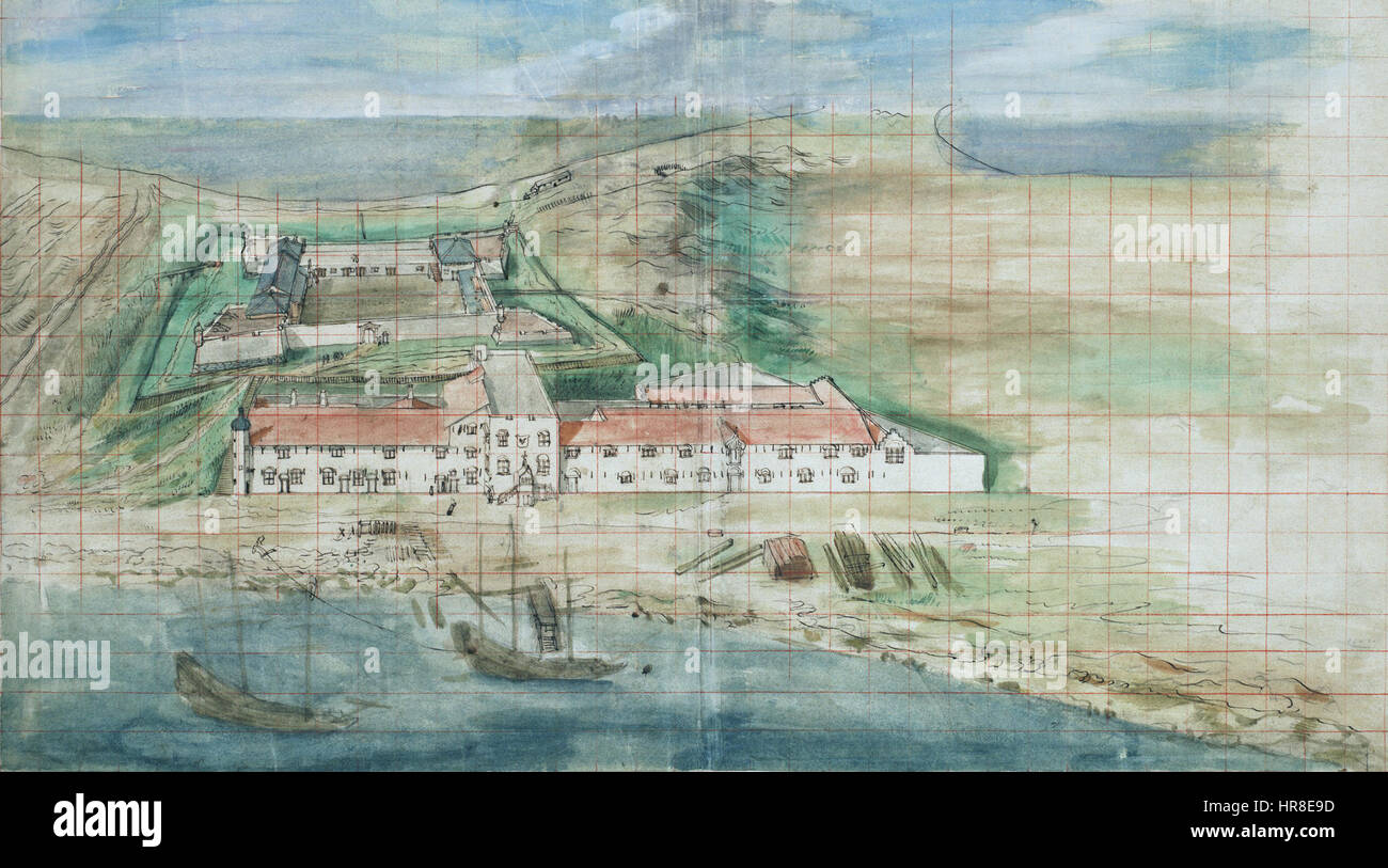 Zeelandia from French to Dutch Banque D'Images