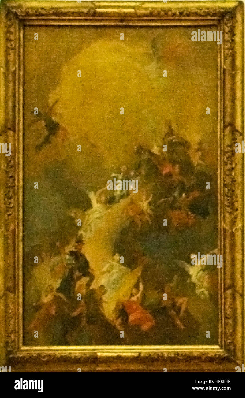 L'apothéose de l'Hungarian Saints Banque D'Images