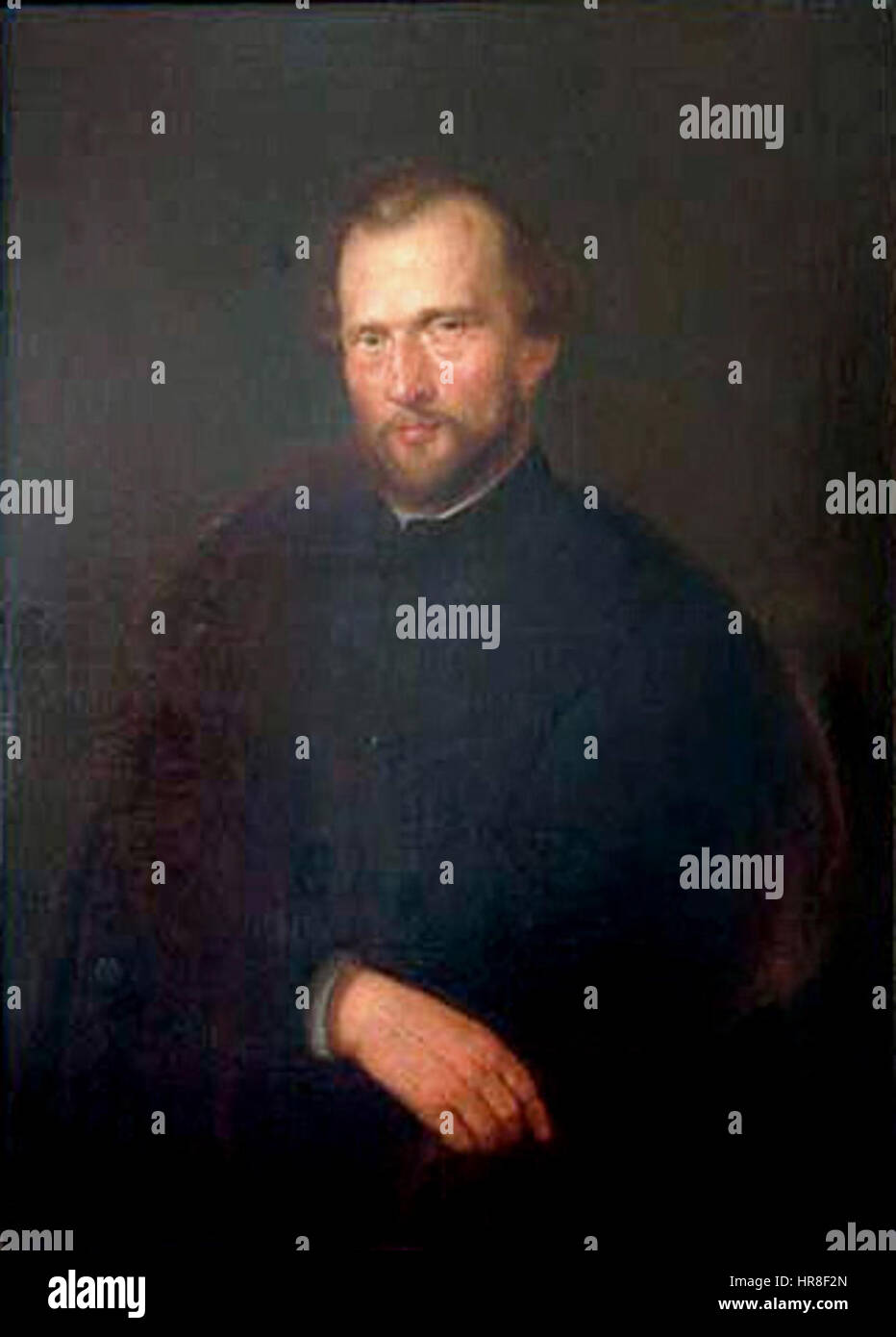 Le portrait de Mikolaj Zyblikiewicz, une figure remarquable de Wojciech Stattler, capture le caractère et la dignité de l’aristocratie polonaise du XIXe siècle, avec des traits faciaux détaillés et une précision historique. Banque D'Images