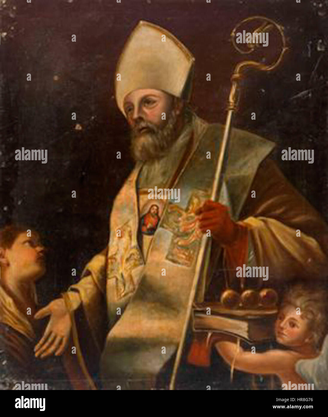 Sv. Nikolaj (st.) 19. Banque D'Images