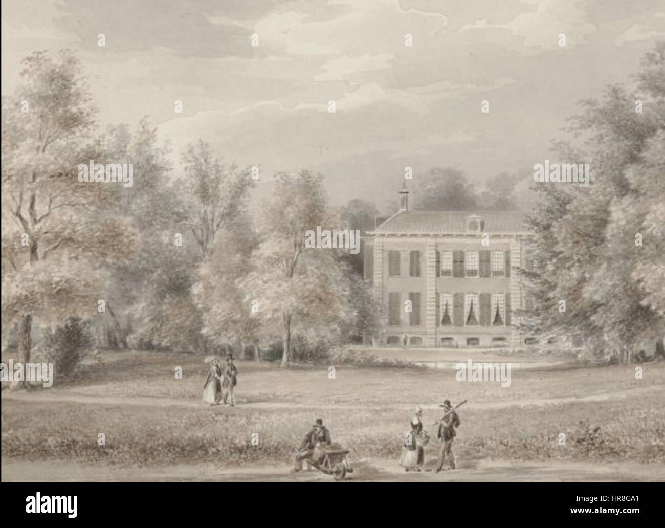 Watervliet Velsen Banque D'Images