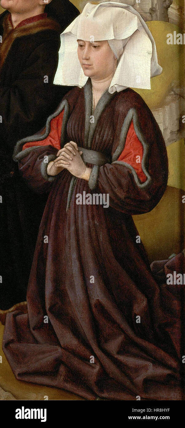 Van der Weyden Crucifixion Triptych Banque D'Images