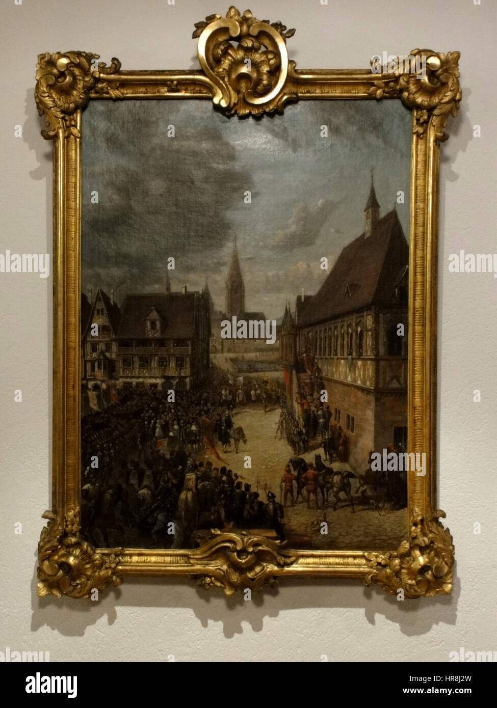 Wissembourg Coll04 mWestercamp Banque D'Images