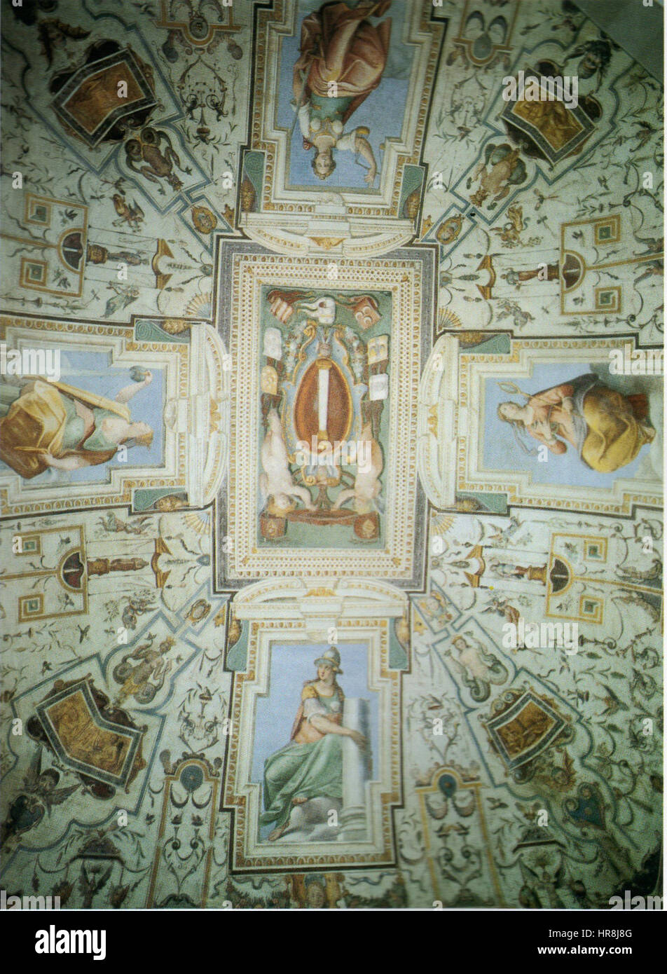 Casino Soffitto Colonna Marino Banque D'Images