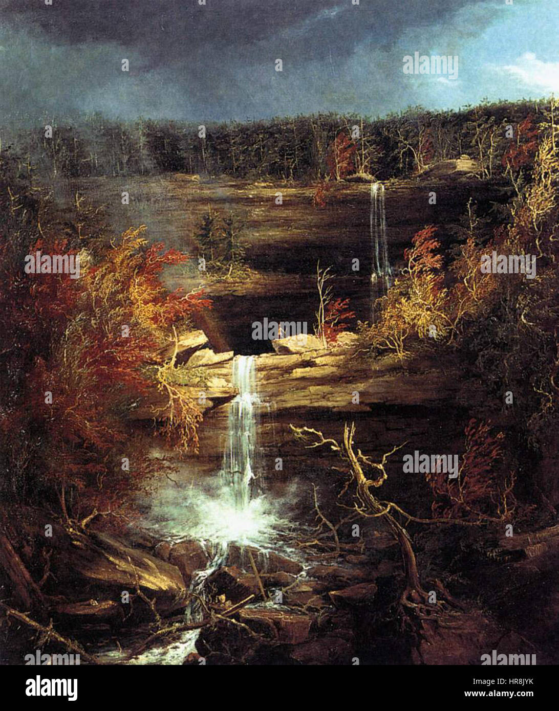 Thomas Cole - Chutes de la WGA5145 Kaaterskill - Banque D'Images Thomas Cole - Chutes de la WGA5145 Kaaterskill - Banque D'Images
