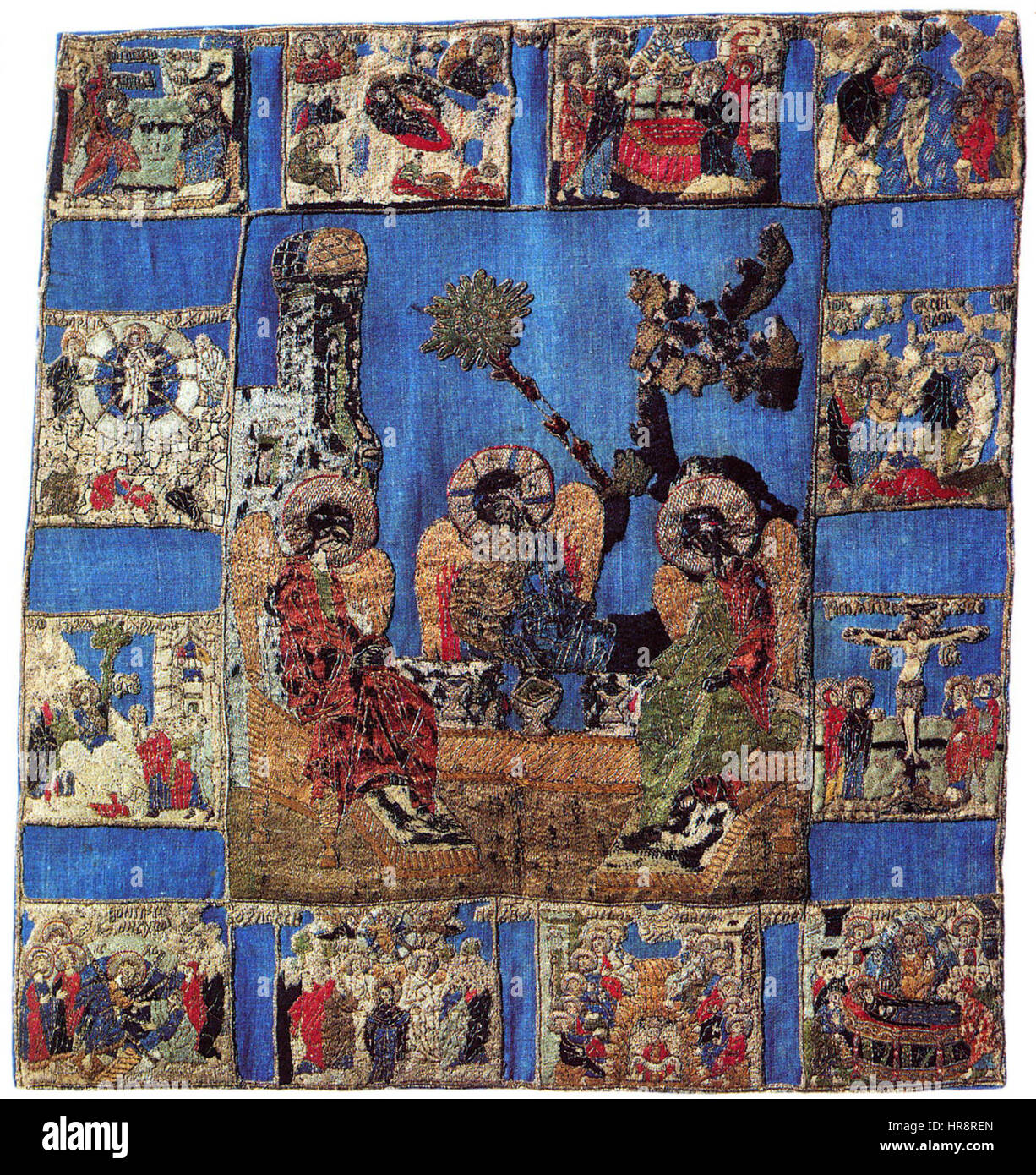 Trinity (Sergiev Posad, 15 c) Banque D'Images