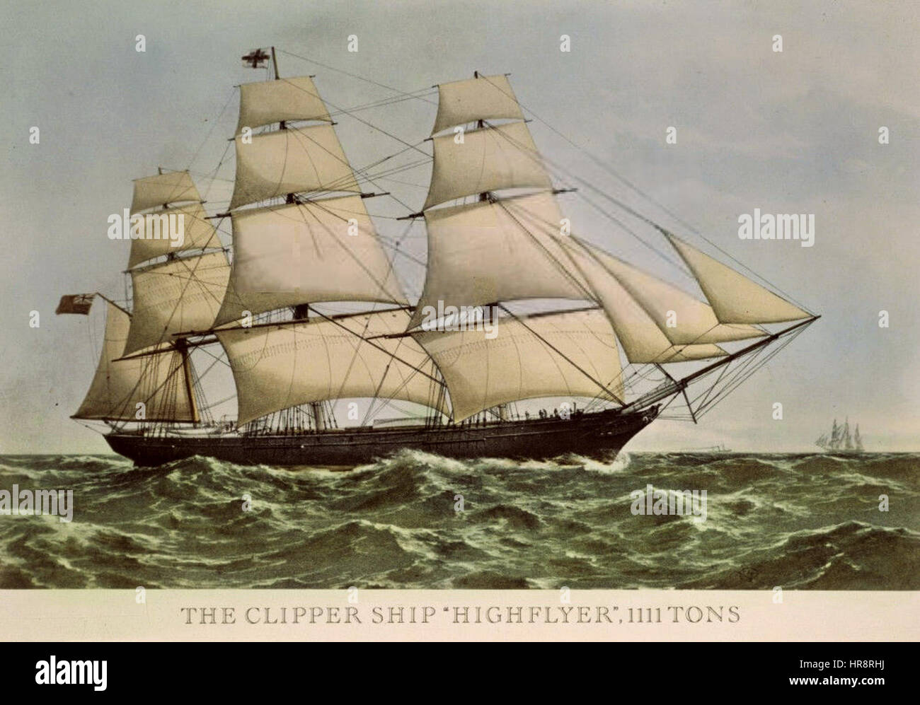 Le clipper Hihgflyer Banque D'Images