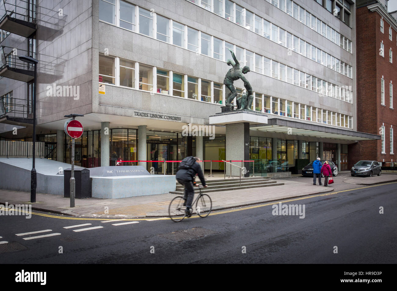 TUC, Trades Union Congress building, Londres, UK Banque D'Images