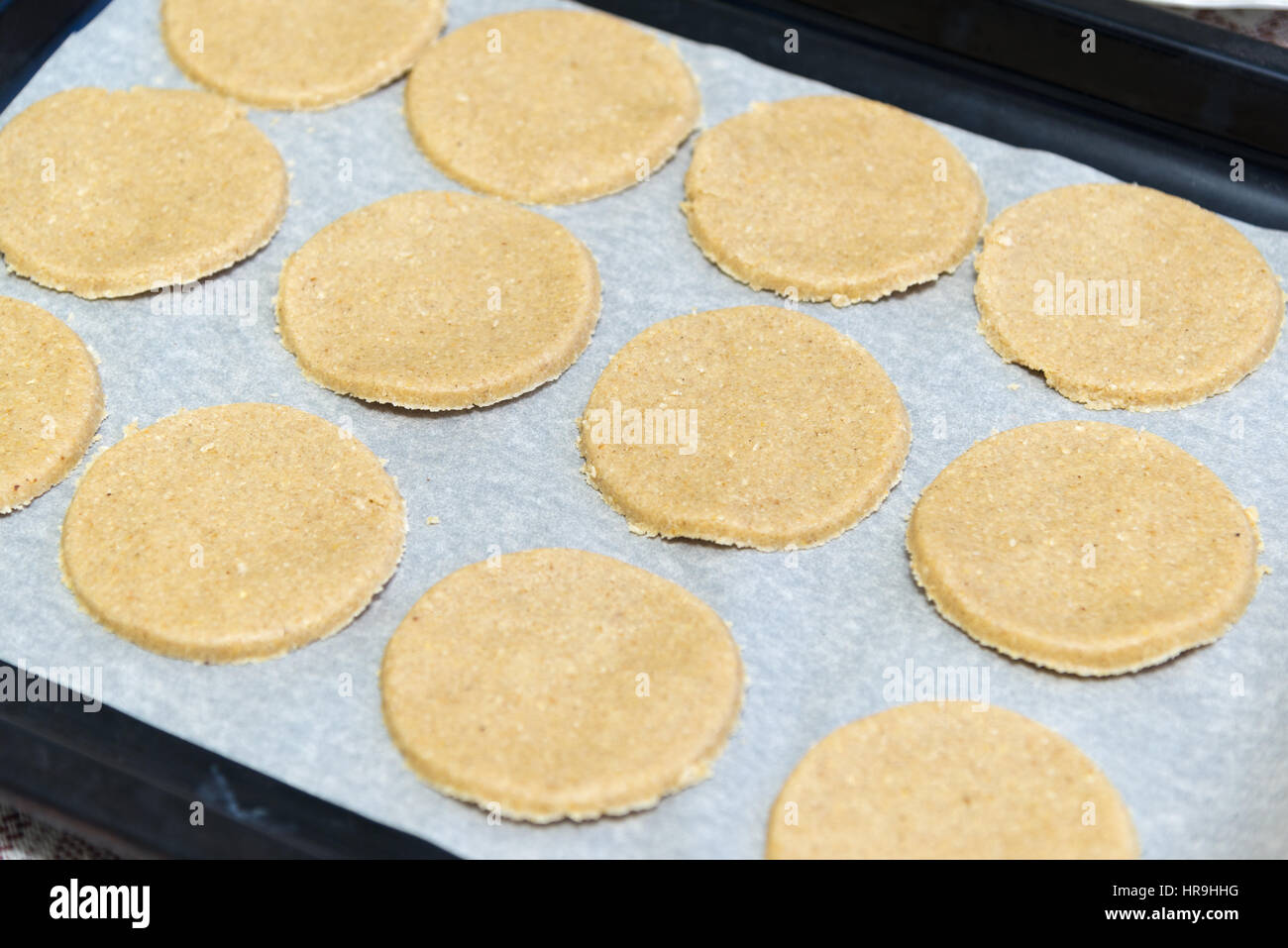 Biscuits sur une plaque  ptisserie Banque de photographies et d ...