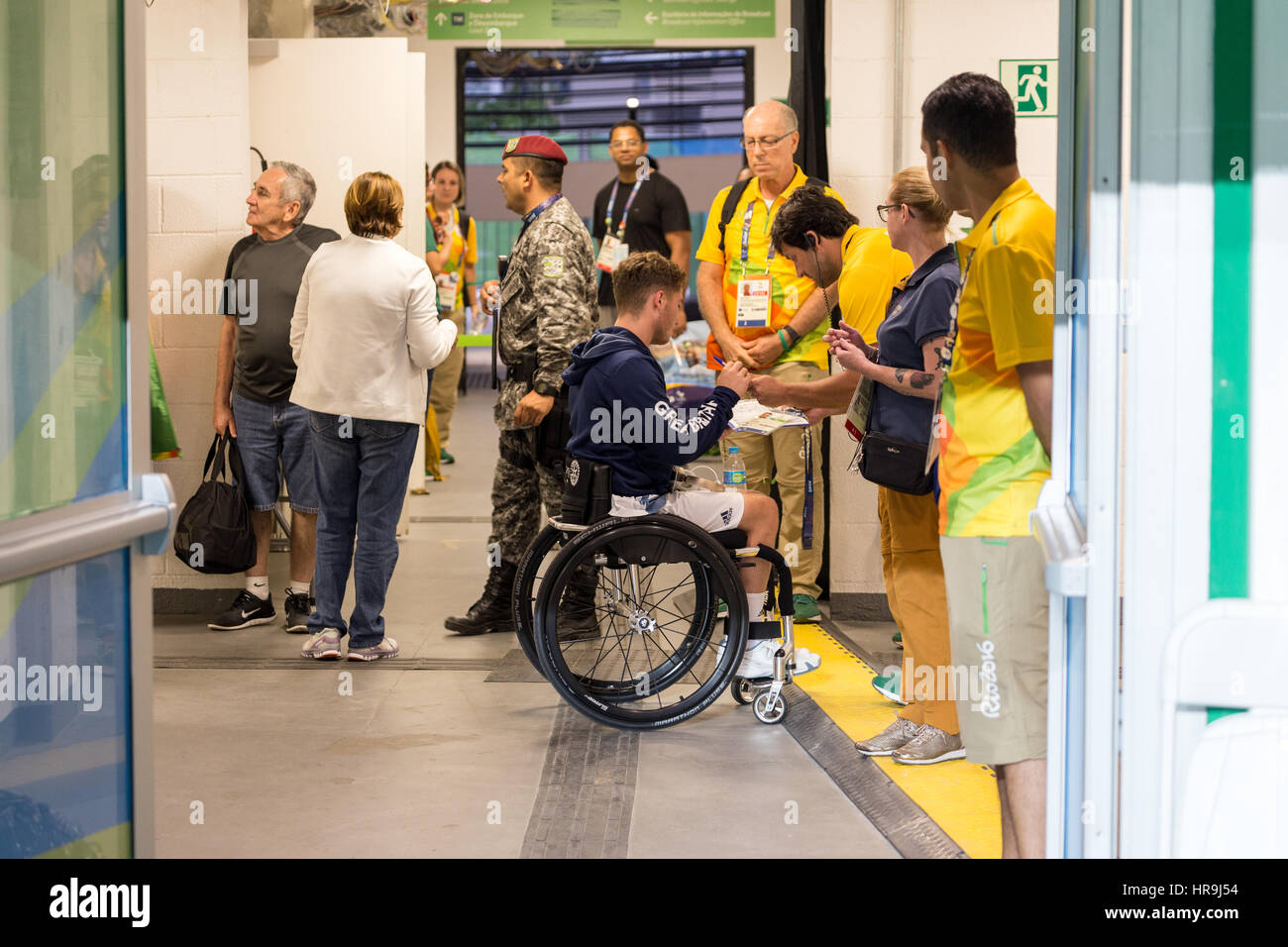 Rio 2016 - Jeux Paralympiques Banque D'Images