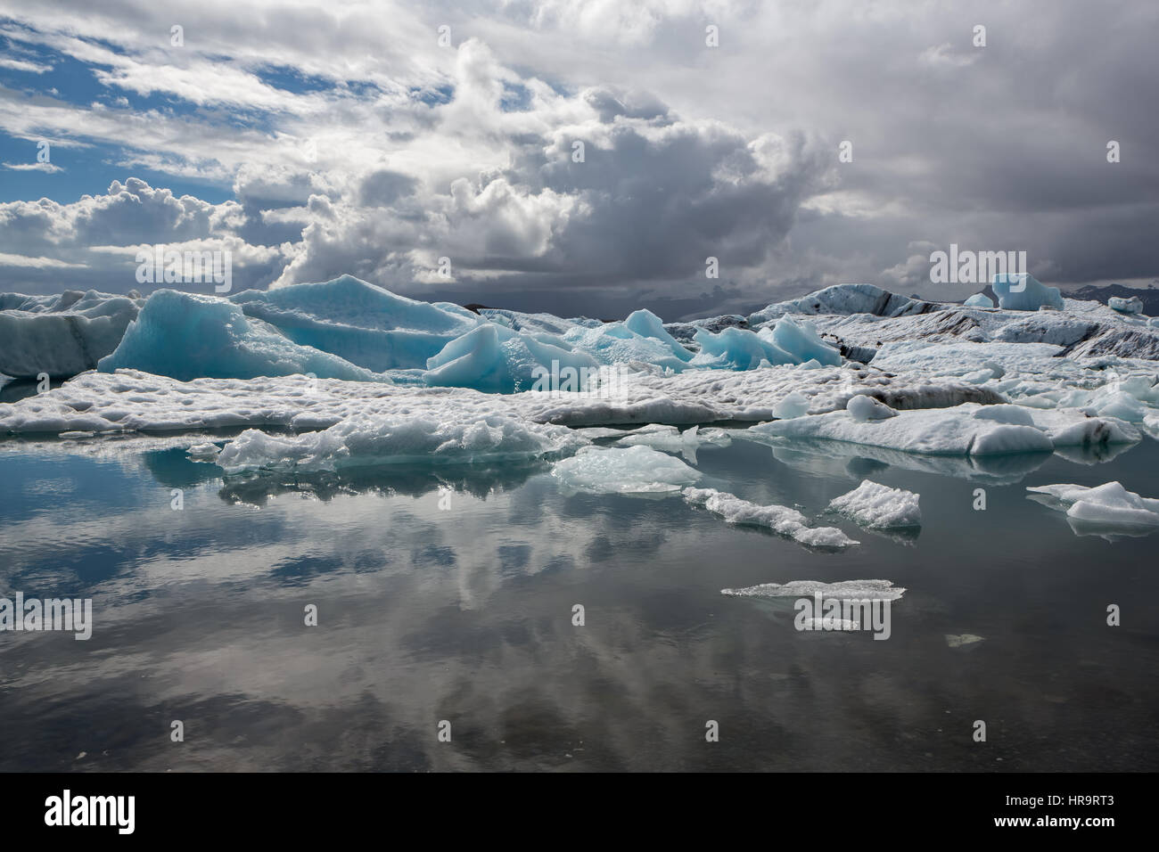 Glacial lagoon, Iceland Banque D'Images