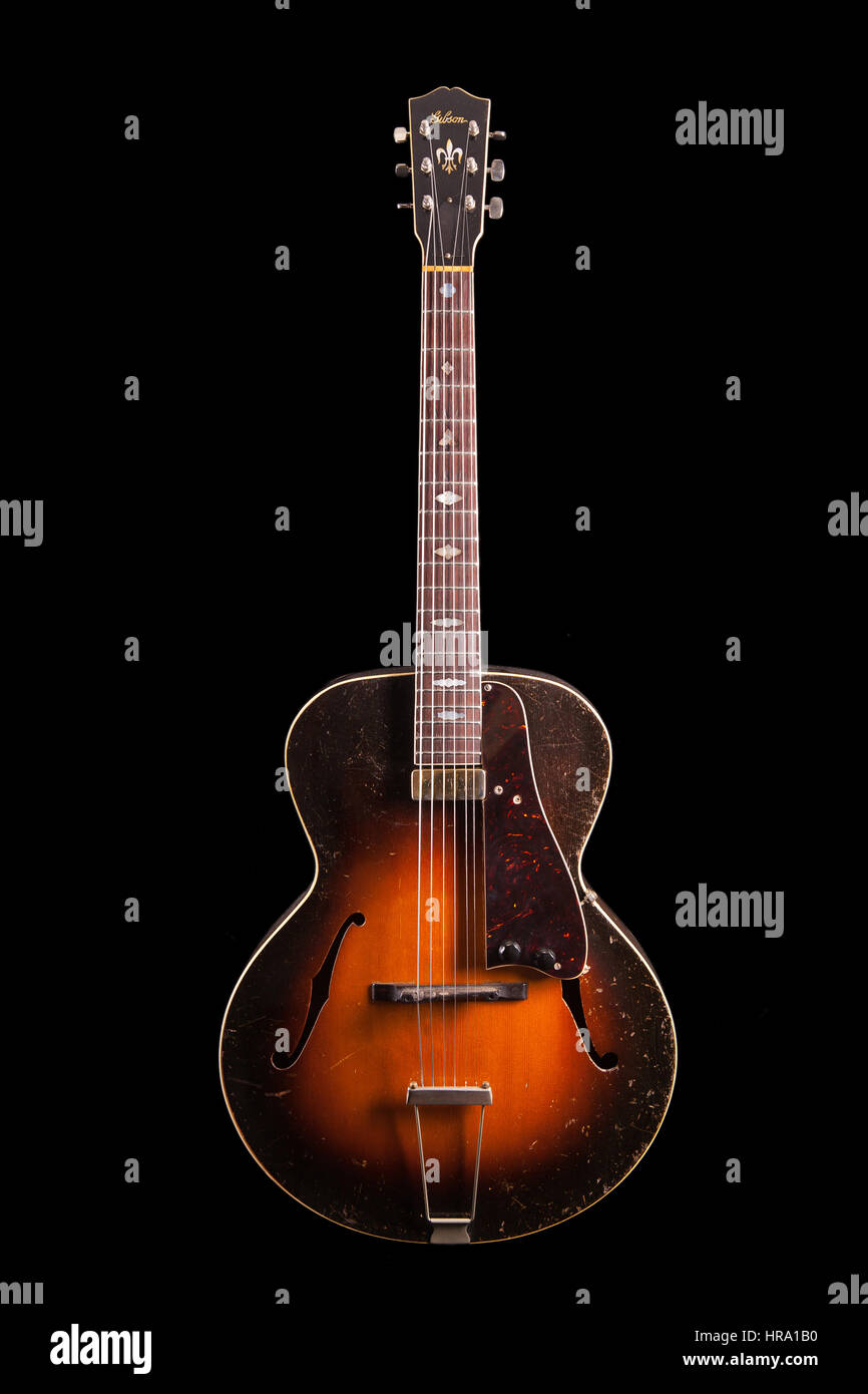 1936 Gibson L4 avec ramassage BJB Gibson Photo Stock - Alamy
