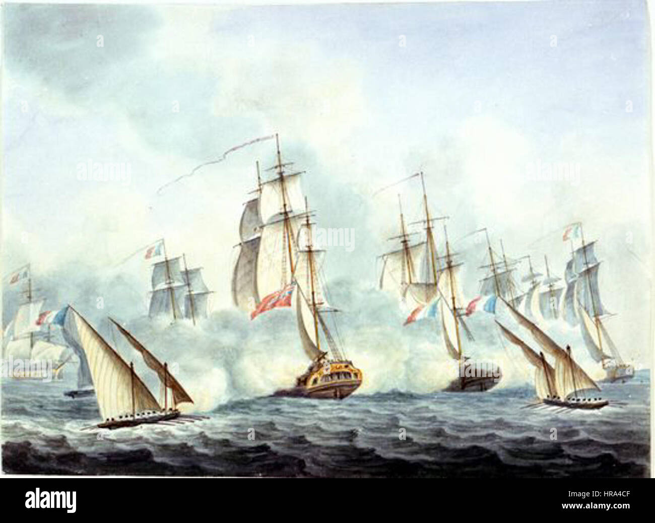 Sirius à l'embouchure du Tibre Banque D'Images