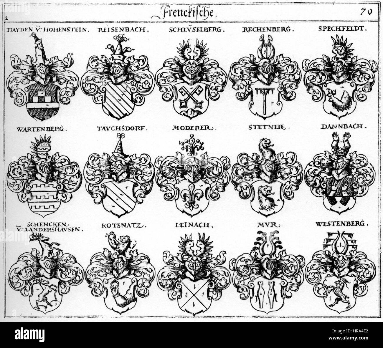 Siebmacher070 - 1703 - Franken Banque D'Images