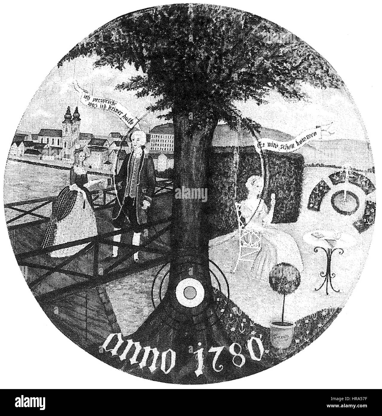 SchikanederBoelzlscheibe Banque D'Images